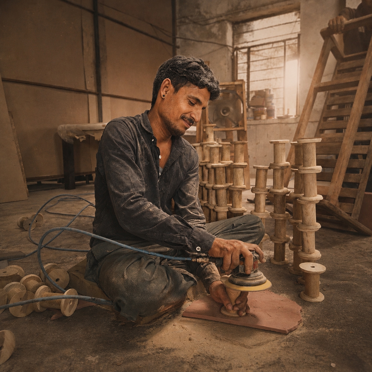 Master Craftsman — The Hands Behind Every Piece